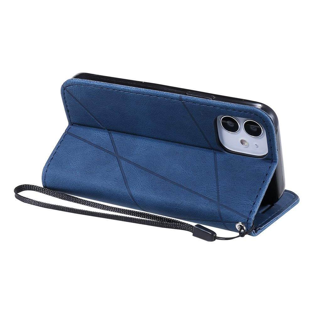 iPhone 12 mini Case Wallet Leather Phone Cover Skin-touch Texture