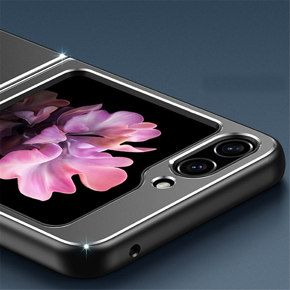 Samsung Galaxy Z Flip 5G Case Metal+PC+TPU Matte Smartphone Cover