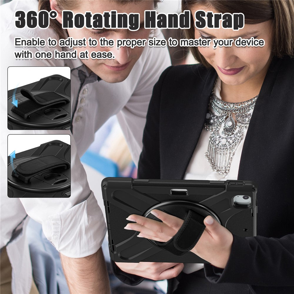 iPad Air 13 (2025) / (2024) / Pro 12.9 (2022) / (2021) / (2020) / (2018) Case PC+Silicone Tablet Cover Adsorption Pen Slot