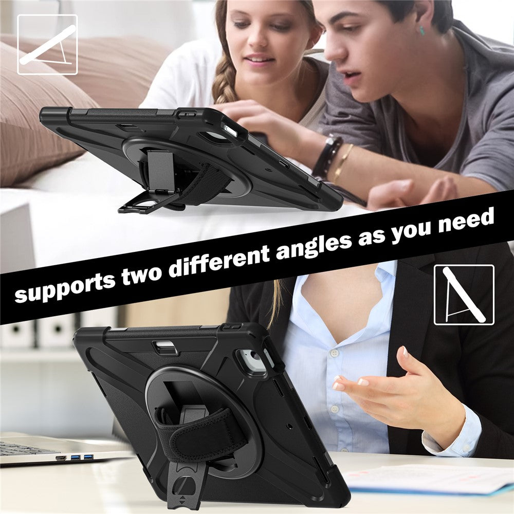 iPad Air 13 (2025) / (2024) / Pro 12.9 (2022) / (2021) / (2020) / (2018) Case PC+Silicone Tablet Cover Adsorption Pen Slot