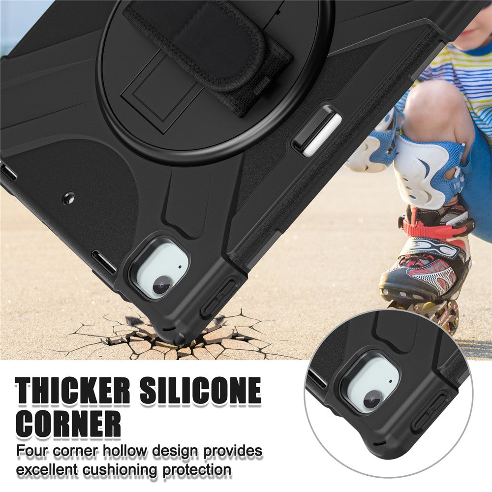 iPad Air 13 (2025) / (2024) / Pro 12.9 (2022) / (2021) / (2020) / (2018) Case PC+Silicone Tablet Cover Adsorption Pen Slot