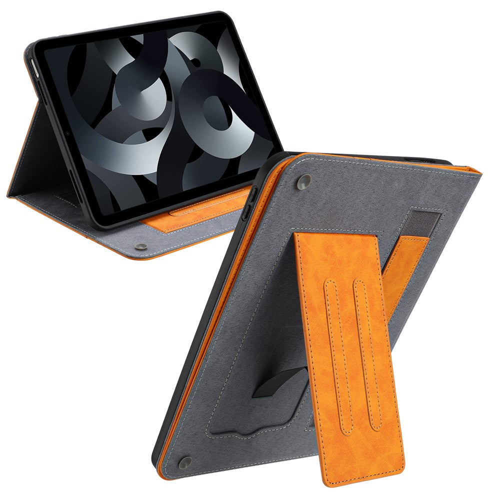 iPad mini (2021) Wallet Case Auto Wake / Sleep Leather Flip Tablet Cover Cowhide Texture