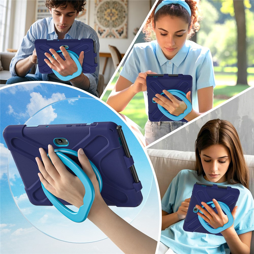 For Samsung Galaxy Tab Active5 Pro X350 / X356B / Active Pro T540 / T545 / T547 / Active4 Pro T630 / T636 Case TPU + PC + Silicone Cover Kickstand
