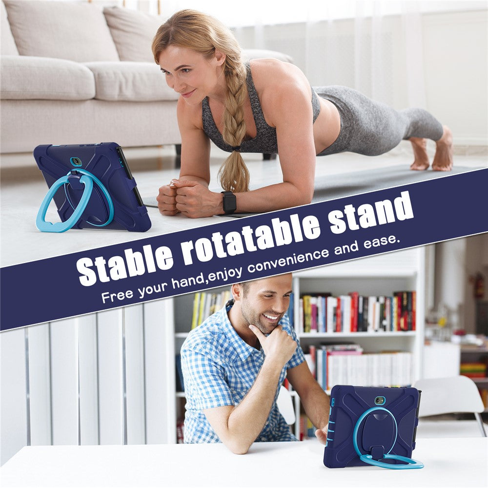 For Samsung Galaxy Tab Active5 Pro X350 / X356B / Active Pro T540 / T545 / T547 / Active4 Pro T630 / T636 Case TPU + PC + Silicone Cover Kickstand