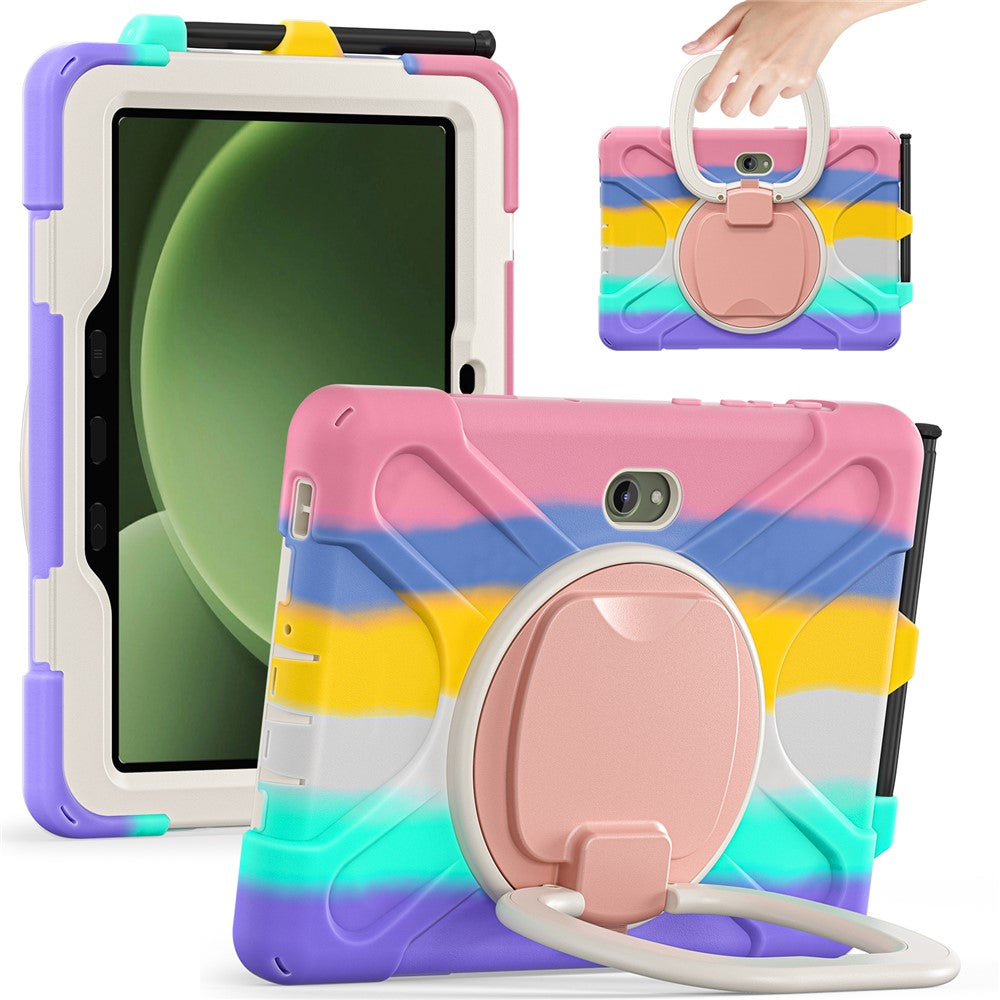 For Samsung Galaxy Tab Active5 Pro X350 / X356B / Active Pro T540 / T545 / T547 / Active4 Pro T630 / T636 Case TPU + PC + Silicone Cover Kickstand