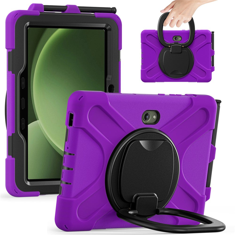 For Samsung Galaxy Tab Active5 Pro X350 / X356B / Active Pro T540 / T545 / T547 / Active4 Pro T630 / T636 Case TPU + PC + Silicone Cover Kickstand