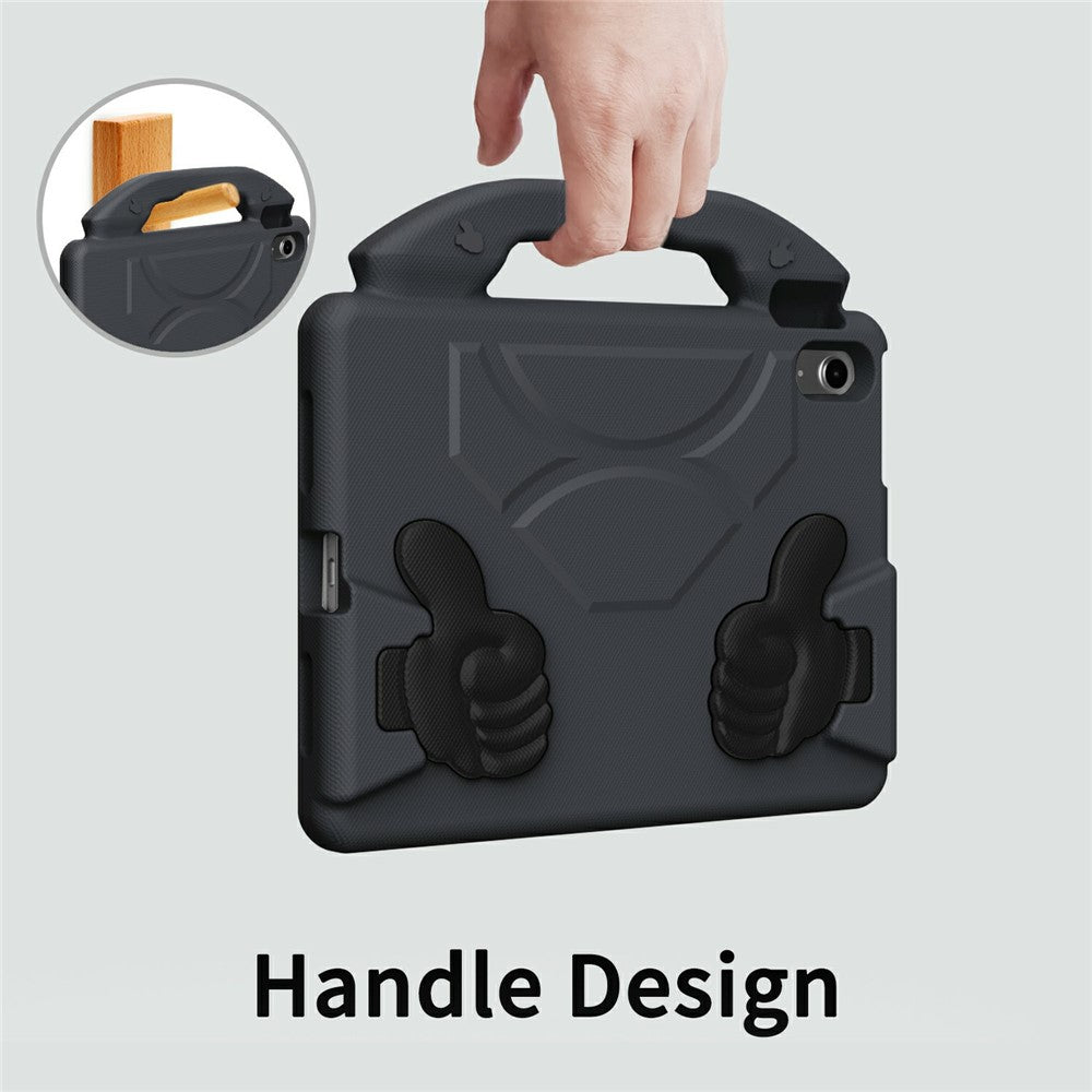 Ultra-Soft EVA Case For iPad (2025)  /  Air 11 (2025)  /  (2024)  /  10.9 (2022) Thumb Kickstand Tablet Cover