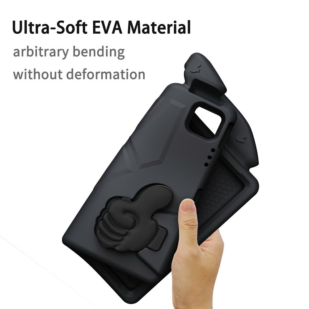 Ultra-Soft EVA Thumb Kickstand Tablet Case For iPad Air 13 (2025)  /  (2024)  /  Pro 13 (2024)  /  Pro 12.9 (2022)  /  (2021)  /  (2020)  /  (2018)