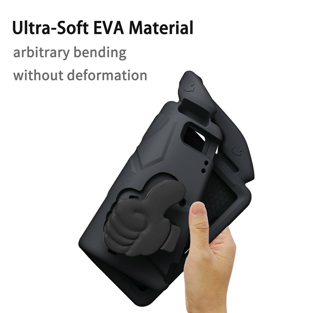 Ultra-Soft EVA Case For iPad 9.7-inch (2018)  /  (2017)  /  Air 2  /  Air (2013) Thumb Kickstand Tablet Cover