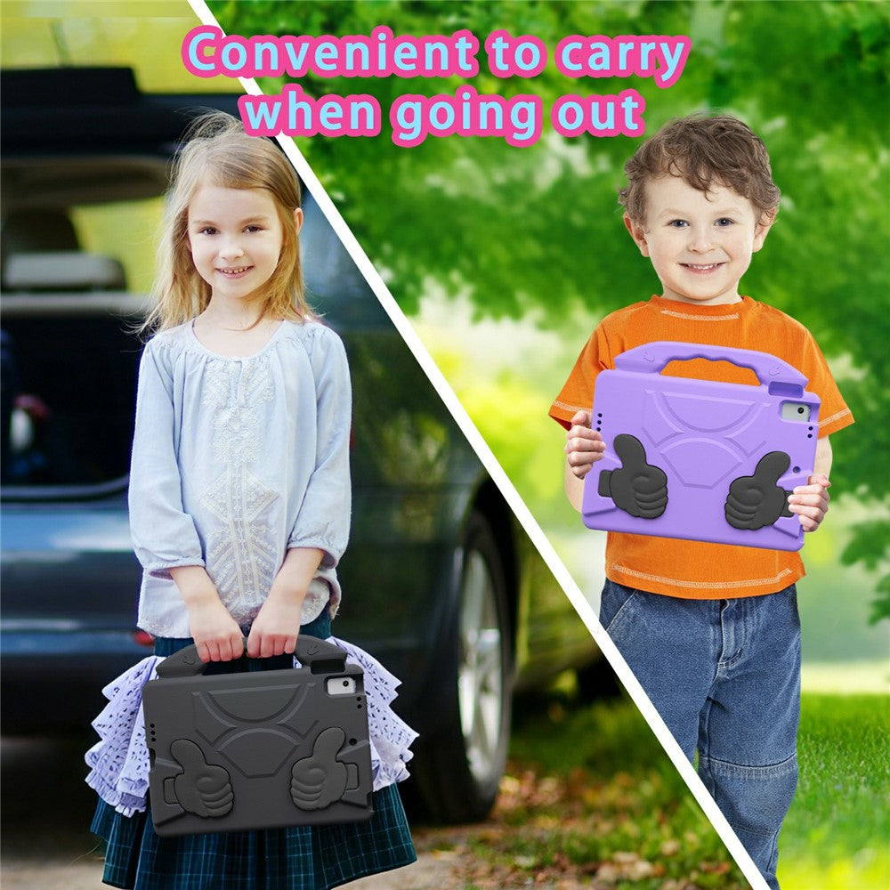 Ultra-Soft EVA Case For iPad 9.7-inch (2018)  /  (2017)  /  Air 2  /  Air (2013) Thumb Kickstand Tablet Cover