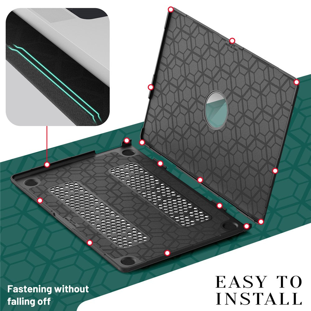 Laptop Case for MacBook Air 15 inch (2025) / (2024) / (2023) / M2 A2941 / M3 A3114 / M4 A3241 Protective Cover