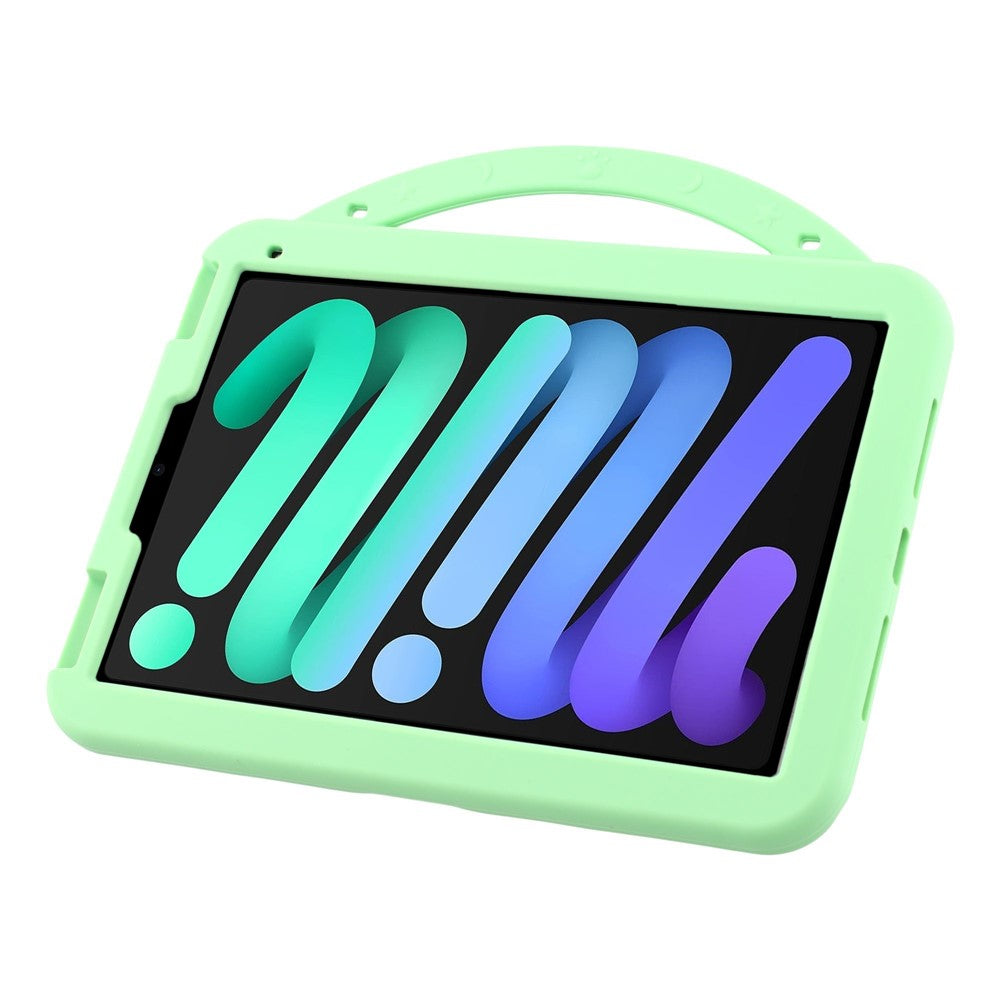 iPad mini (2024) / (2021) Silicone Case Rotating Kickstand Hand Grip Cute Tablet Cover