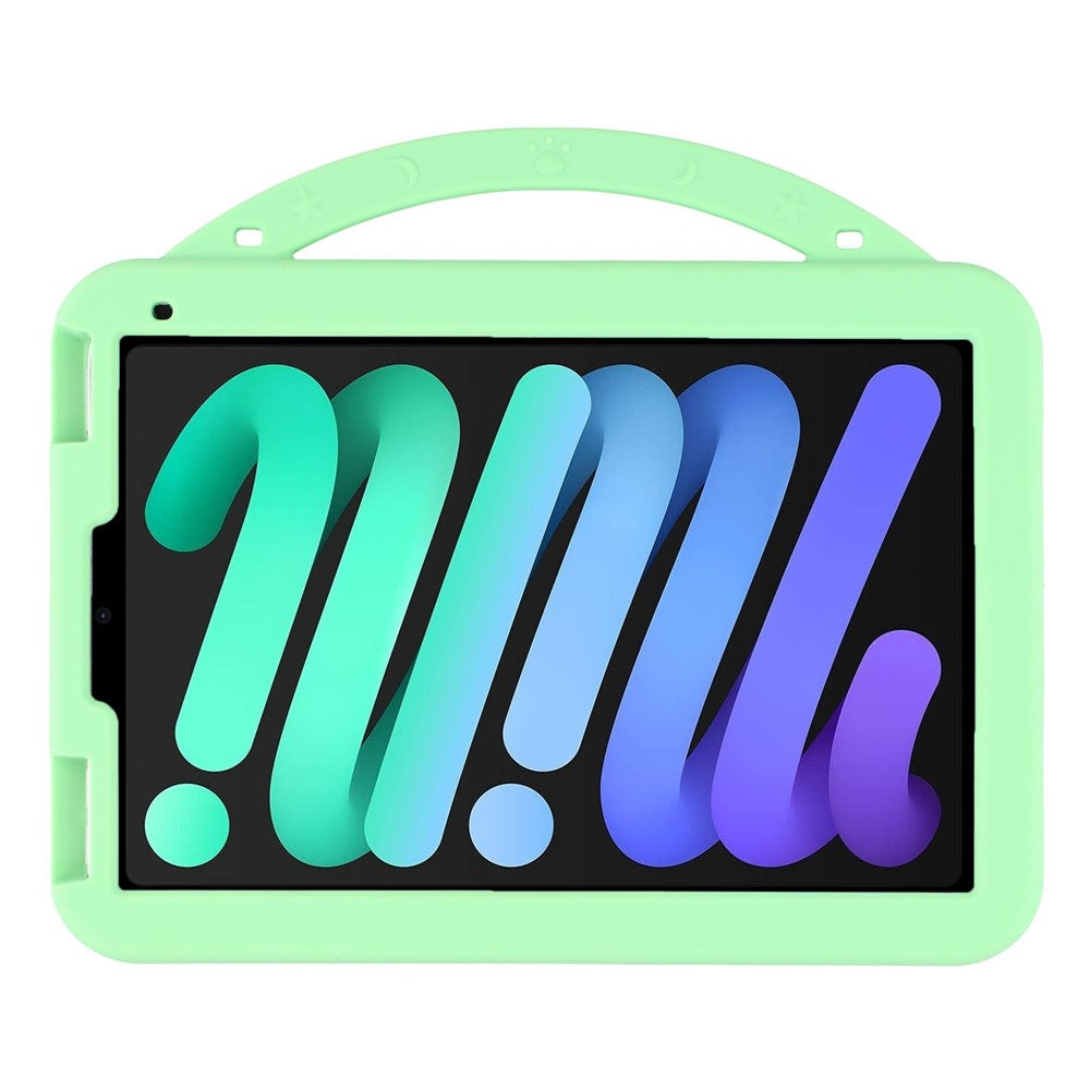 iPad mini (2024) / (2021) Silicone Case Rotating Kickstand Hand Grip Cute Tablet Cover