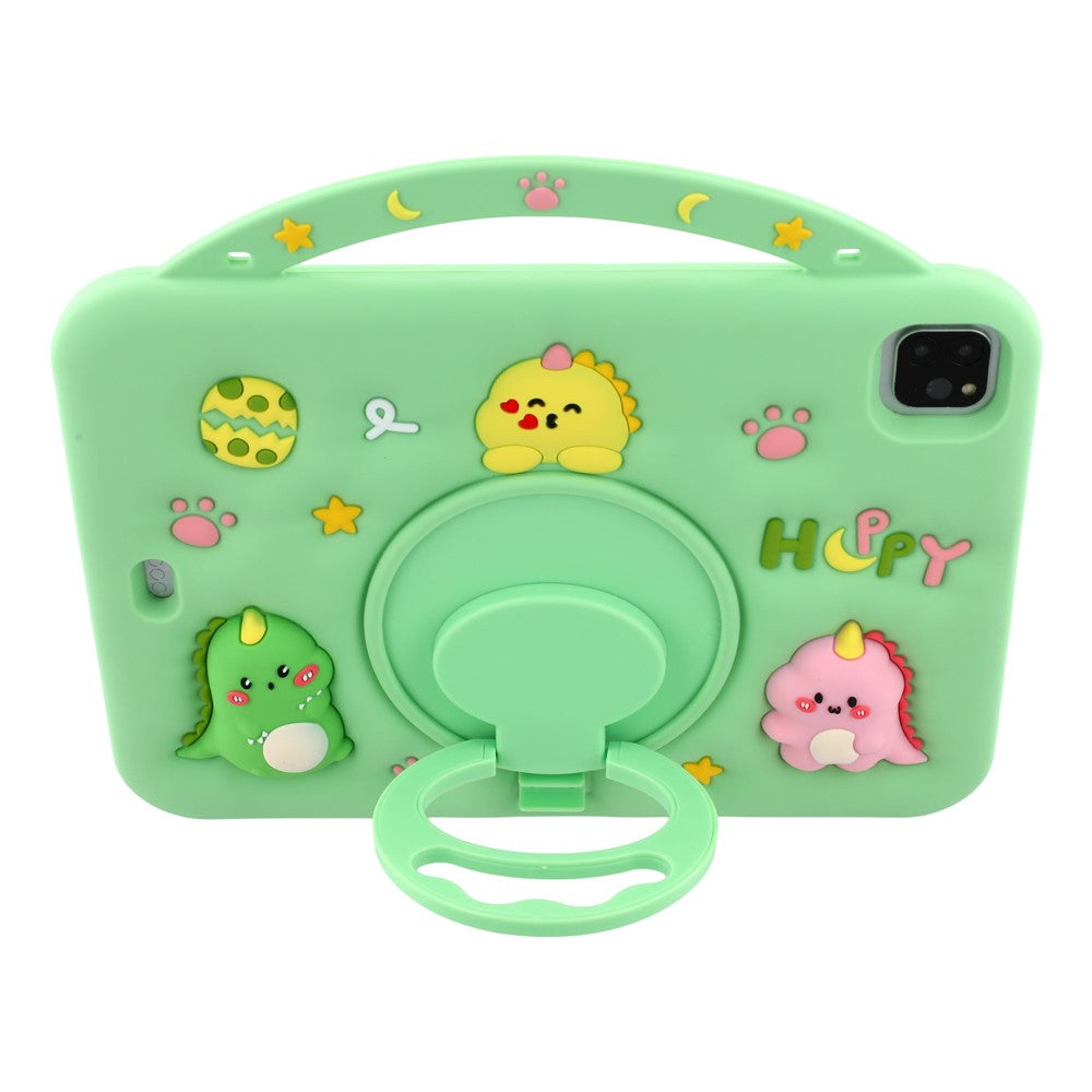 Silicone Case for iPad Air 11 (2024) / Air (2022) / (2020) / iPad Pro 11 (2022) / (2021) / (2020) / (2018) Kickstand Cute Tablet Cover