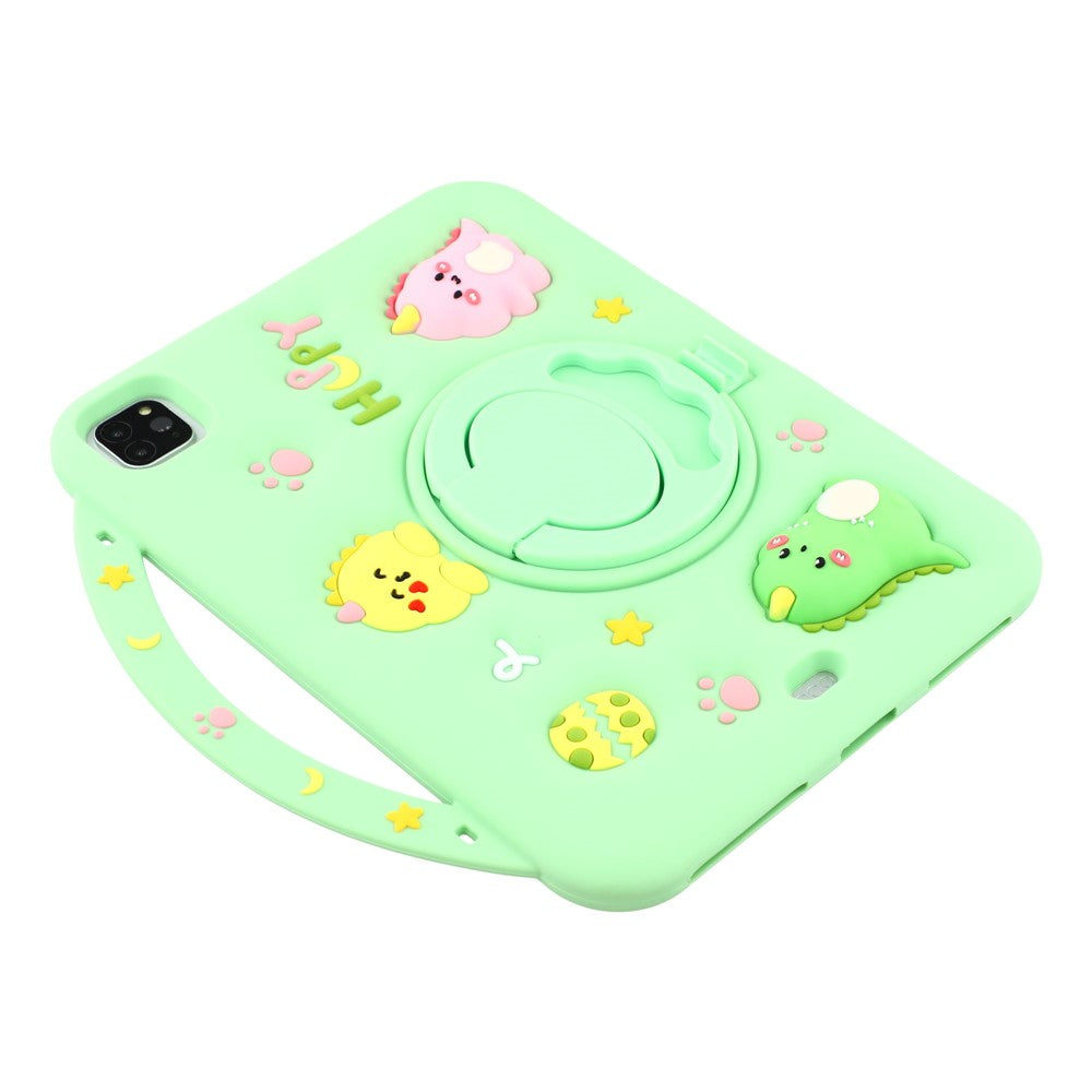 Silicone Case for iPad Air 11 (2024) / Air (2022) / (2020) / iPad Pro 11 (2022) / (2021) / (2020) / (2018) Kickstand Cute Tablet Cover