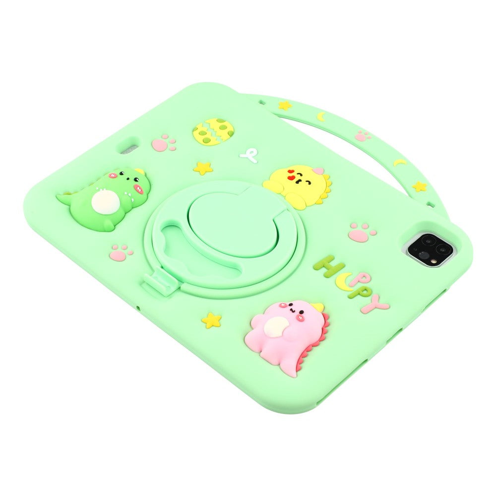 Silicone Case for iPad Air 11 (2024) / Air (2022) / (2020) / iPad Pro 11 (2022) / (2021) / (2020) / (2018) Kickstand Cute Tablet Cover