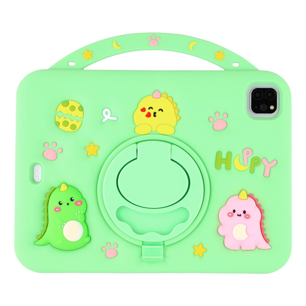 Silicone Case for iPad Air 11 (2024) / Air (2022) / (2020) / iPad Pro 11 (2022) / (2021) / (2020) / (2018) Kickstand Cute Tablet Cover