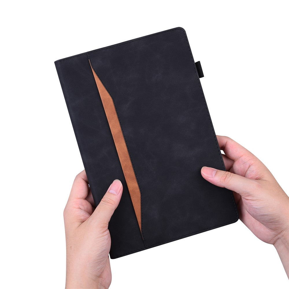 For Samsung Galaxy Tab S11 Ultra Case PU Leather Protective Folio Tablet Cover with Card Holder