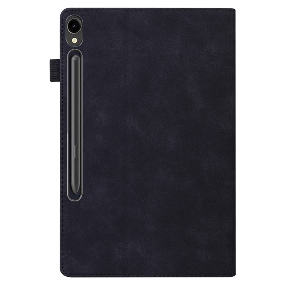 For Samsung Galaxy Tab S11 Ultra Case PU Leather Protective Folio Tablet Cover with Card Holder
