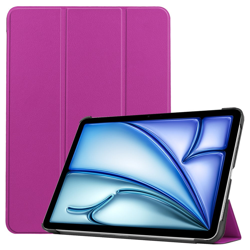 iPad Air 11 (2025) / (2024) Case PU Leather Protective Tri-Fold Stand Smart Cover
