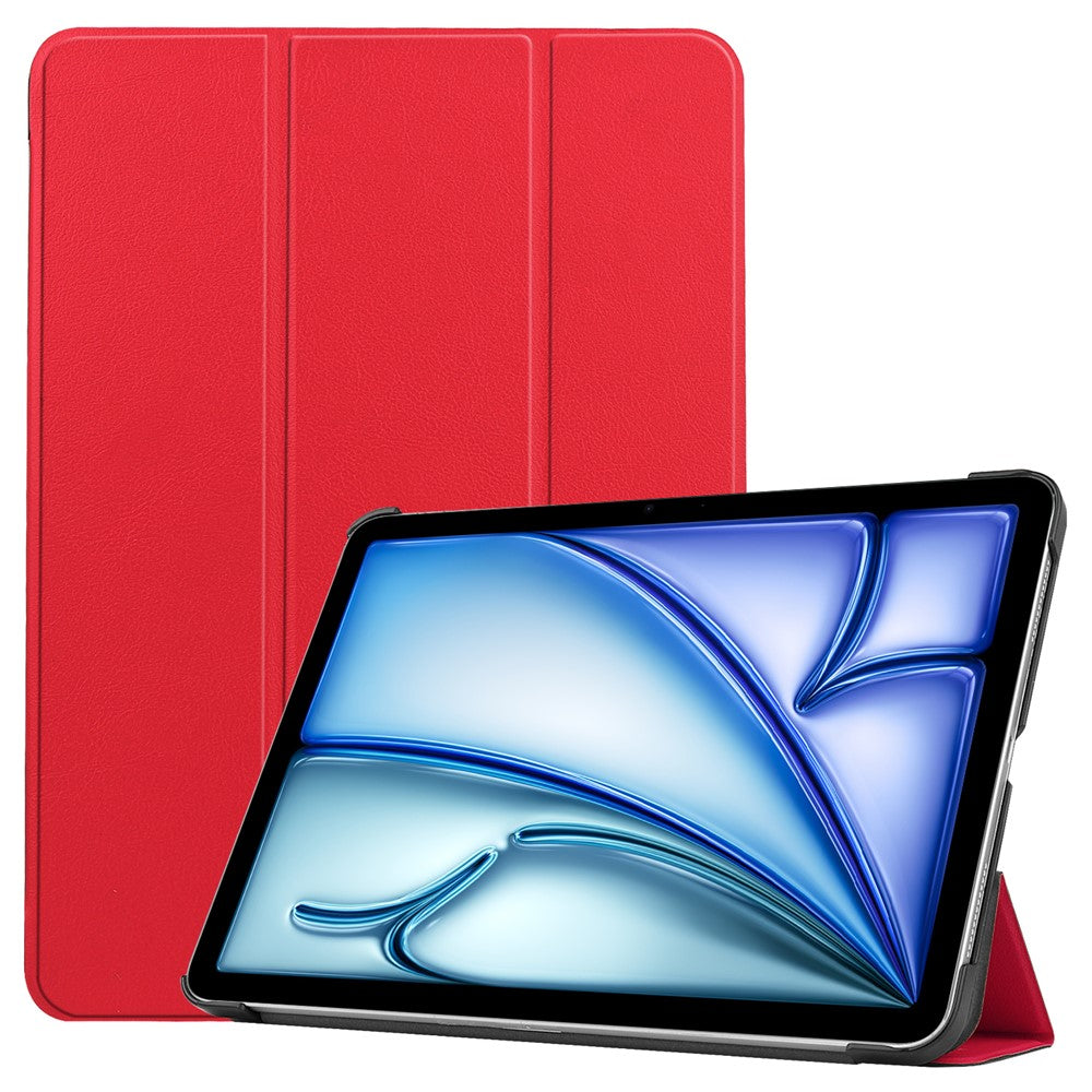 iPad Air 13 (2025) / (2024) Case Auto Wake / Sleep Tri-Fold Stand Leather Tablet Cover