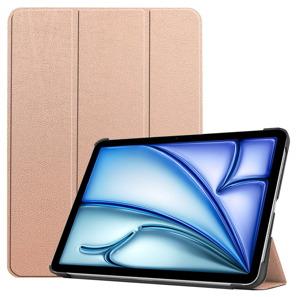 iPad Air 13 (2025) / (2024) Case Auto Wake / Sleep Tri-Fold Stand Leather Tablet Cover