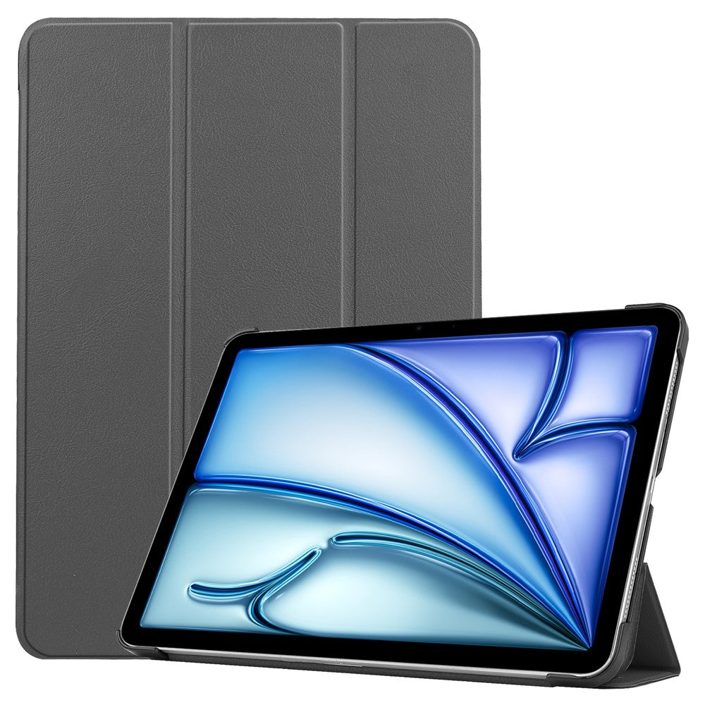 iPad Air 13 (2025) / (2024) Case Auto Wake / Sleep Tri-Fold Stand Leather Tablet Cover