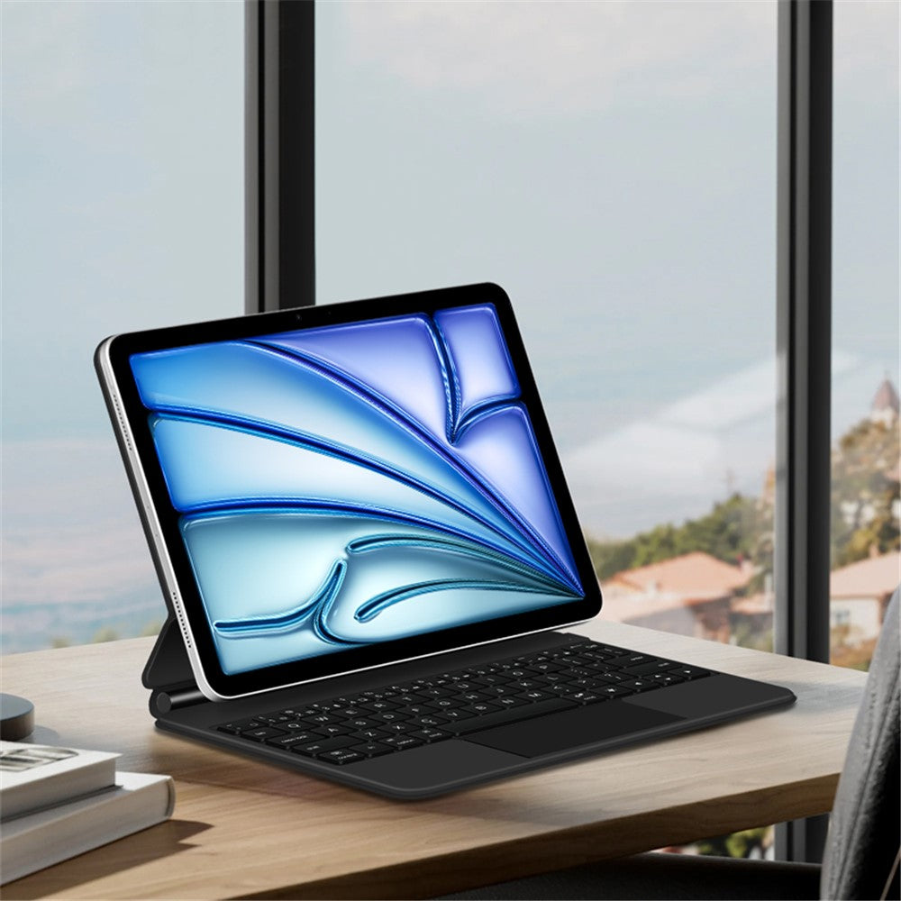 iPad Air 11 (2025) / (2024) / Air (2022) / (2020) / Pro 11 (2022) / (2021) / (2020) / (2018) Bluetooth-Compatible Keyboard Leather Case
