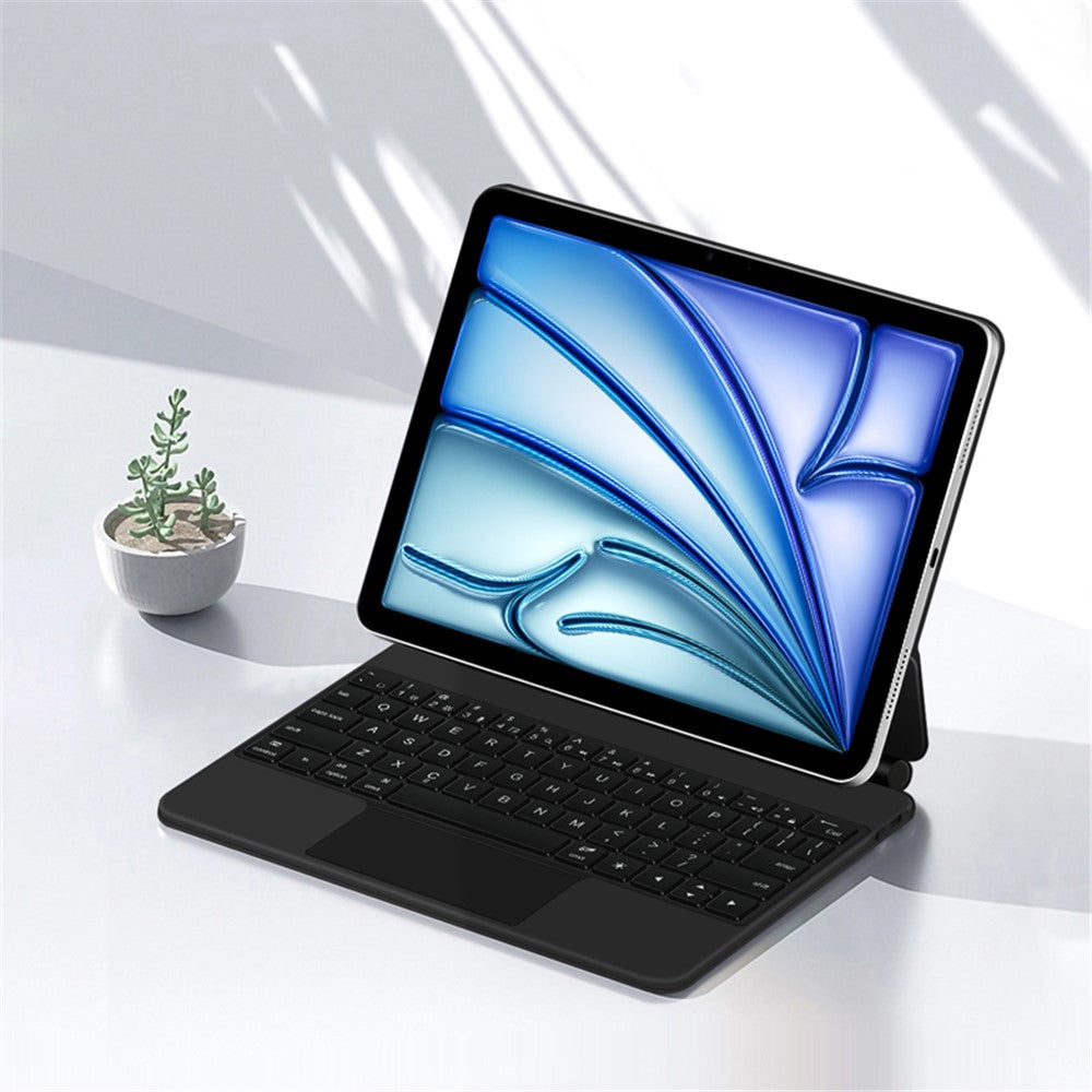 iPad Air 11 (2025) / (2024) / Air (2022) / (2020) / Pro 11 (2022) / (2021) / (2020) / (2018) Bluetooth-Compatible Keyboard Leather Case