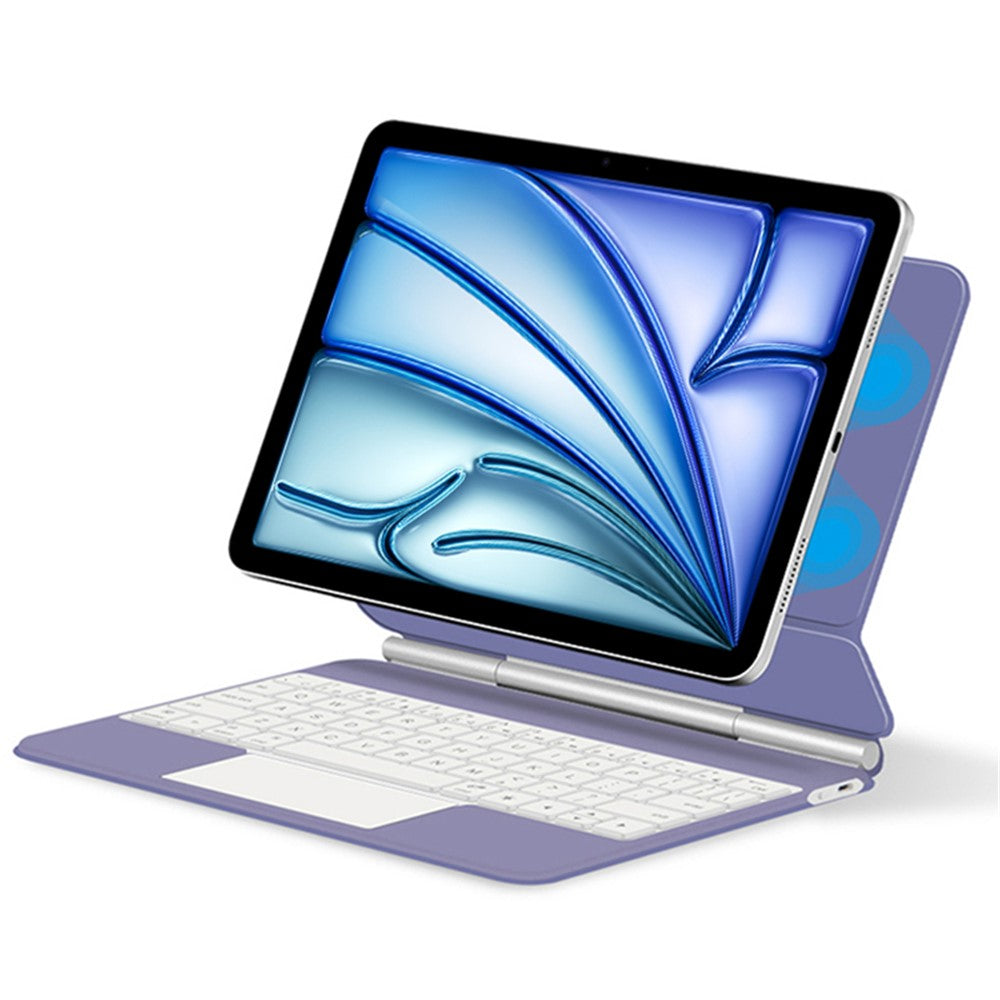 iPad Air 11 (2025) / (2024) / Air (2022) / (2020) / Pro 11 (2022) / (2021) / (2020) / (2018) Bluetooth-Compatible Keyboard Leather Case
