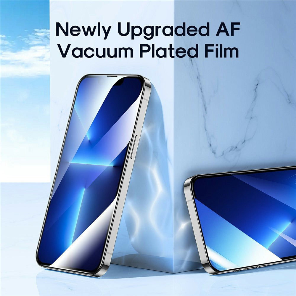 iPhone 15 Silk Printing Screen Protector 2.5D High Aluminium-Silicon Glass Film