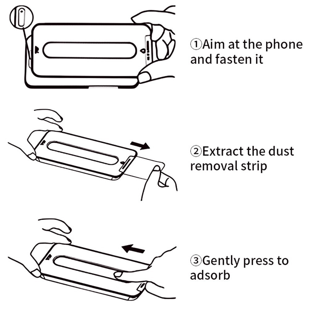 RURIHAI For iPhone 15 Case Clear TPU Phone Cover with Easy Installation High Aluminium-Silicon Glass Film