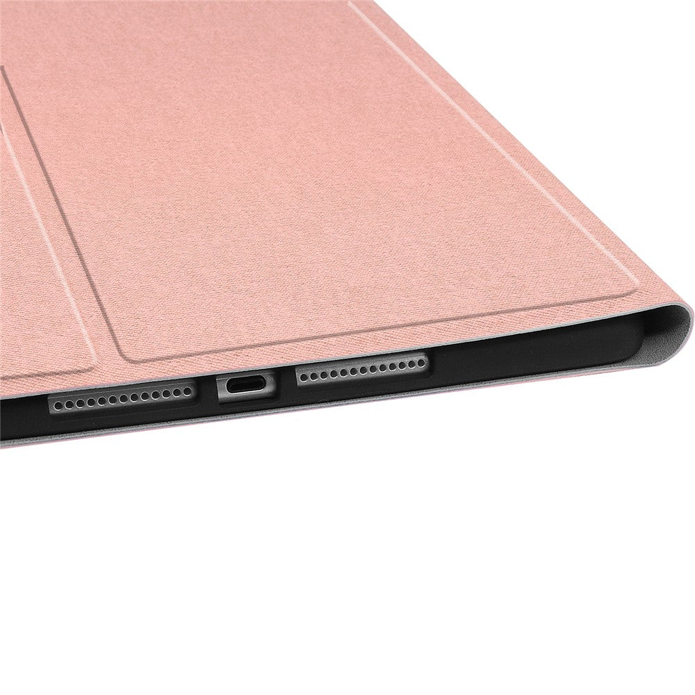 SK-1026 Wireless Touch Bluetooth-compatible Keyboard Case Multi-Angles Viewing Stand Protective Leather Shell Cover for iPad 10.2 (2021)/(2020)/(2019)