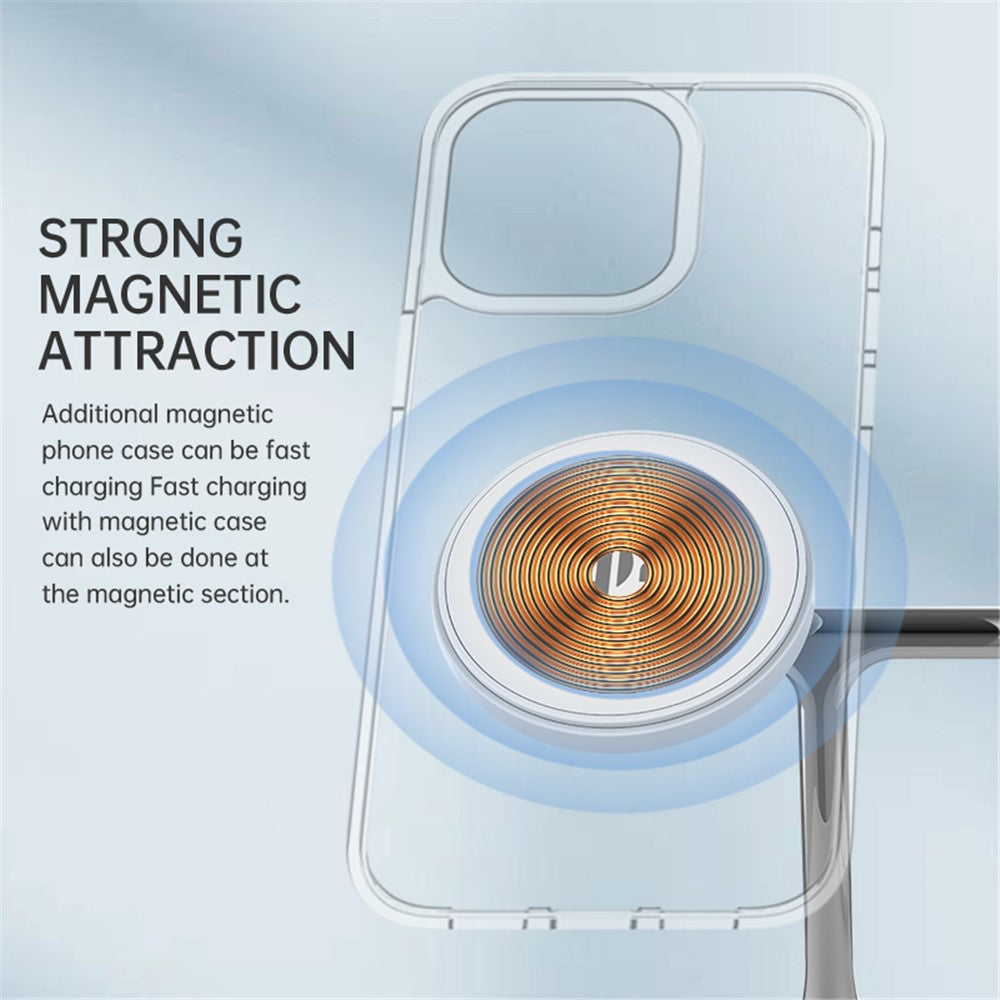 T255 Qi2 15W Magnetic Wireless Charger Watch Earphone Cellphone 3 in 1 Desktop Charging Stand