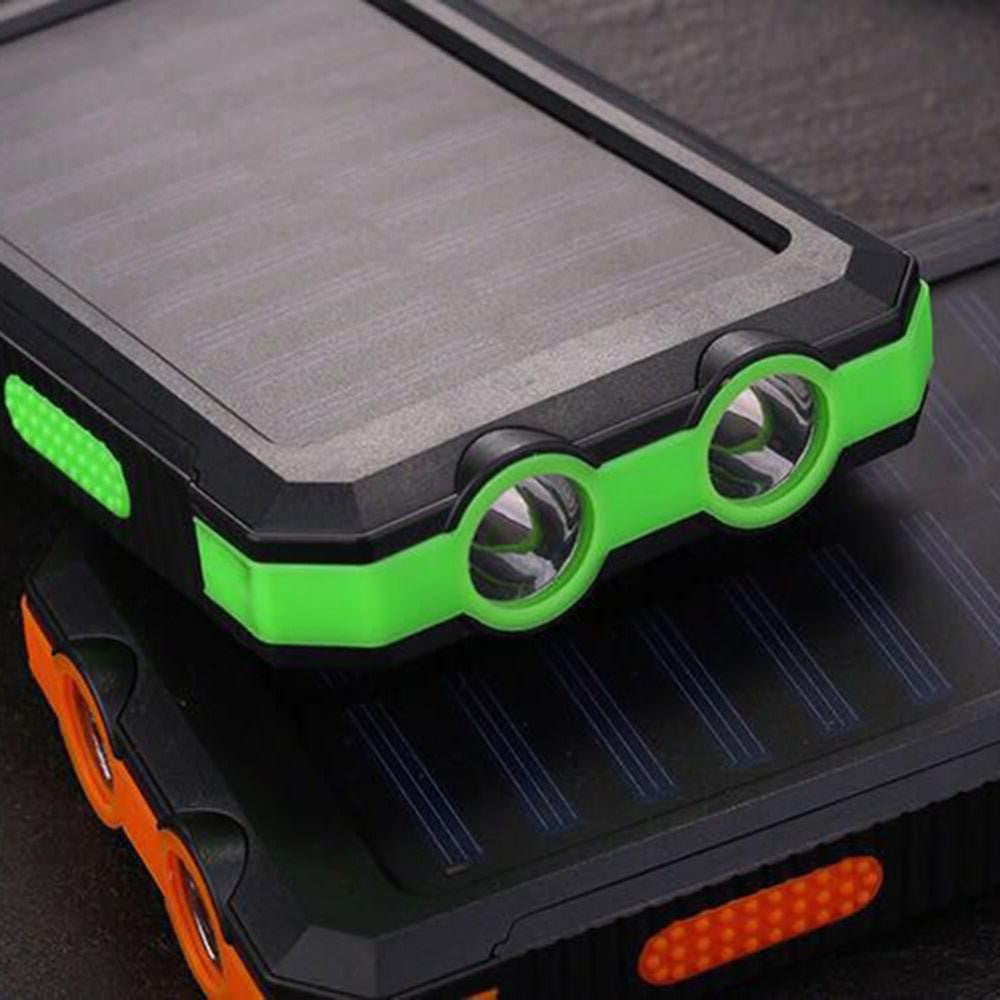 10000mAh Solar Power Bank Portable Phone Charger External Battery Pack (A-Grade Battery Cell)