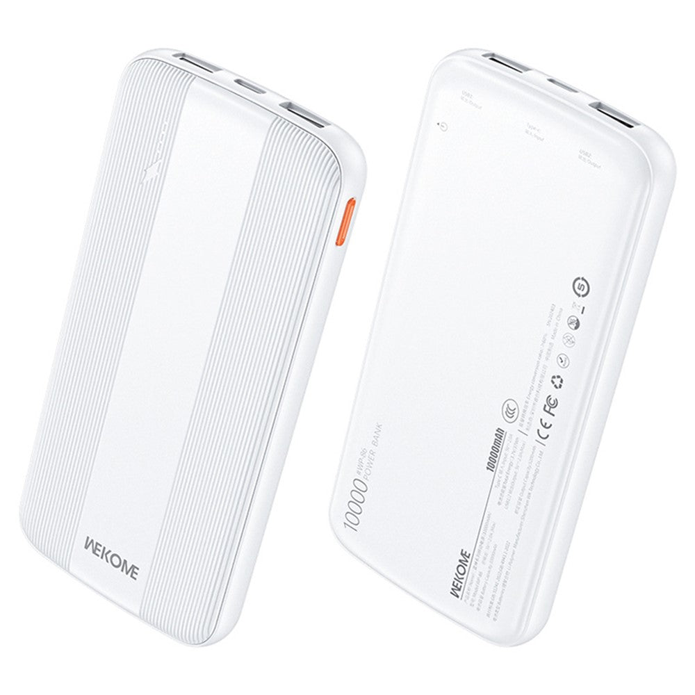 WEKOME WP-86 Raython Series Portable Charger Power Bank 10000mAh External Battery Pack