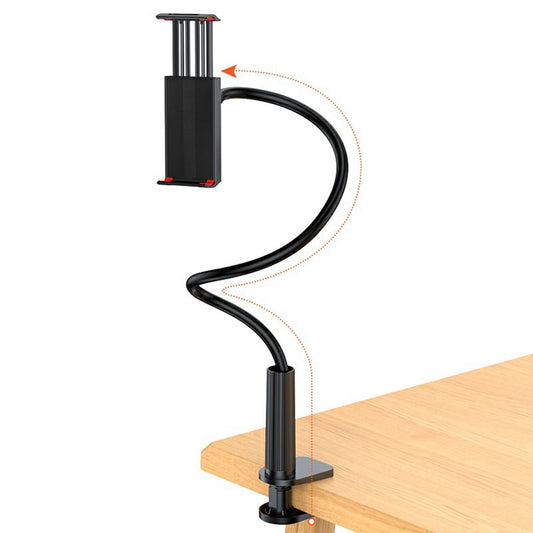 Flexible Adjustable Angle Lazy Phone Tablet Clip-on Desk Tablet Holder