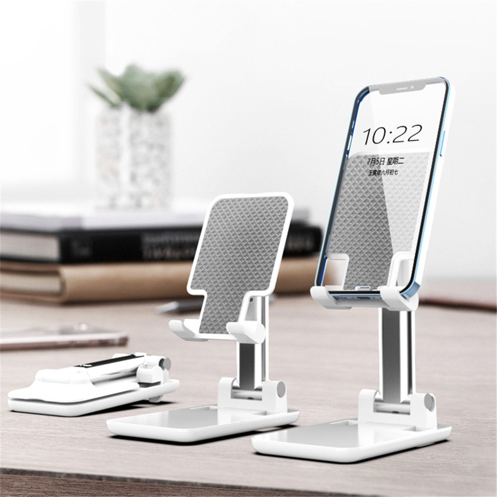 CCT18-M Cell Phone Stand Adjustable Angle Height Desk Phone Dock Holder with Foam Cotton Pad