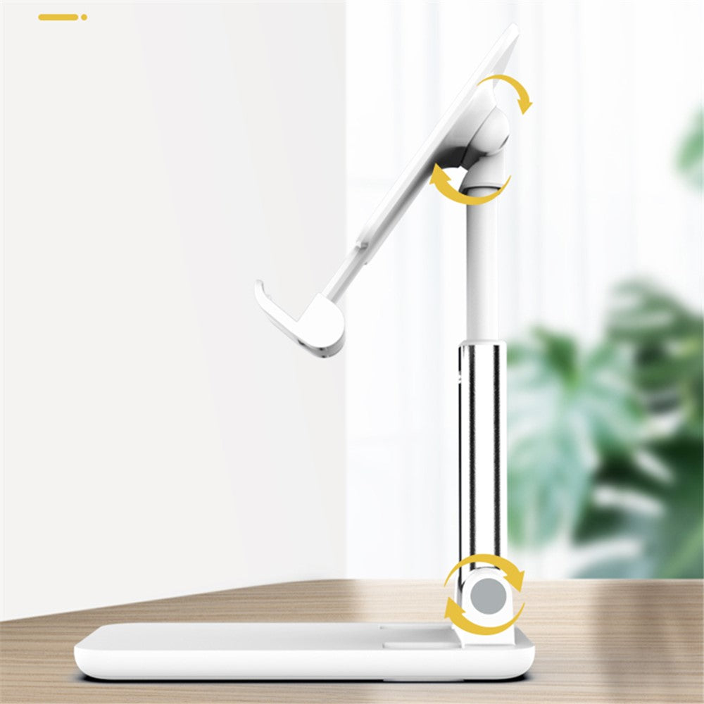 CCT18-M Cell Phone Stand Adjustable Angle Height Desk Phone Dock Holder with Foam Cotton Pad