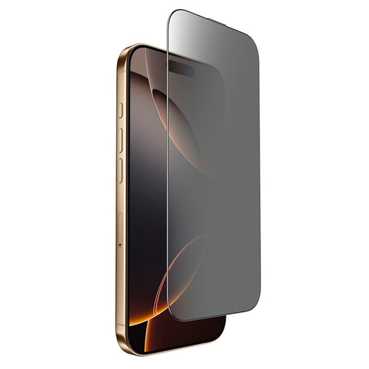 iPhone 17 Pro Max 2.5D Anti-Spy Full Screen Protector High Aluminium-Silicon Glass Film