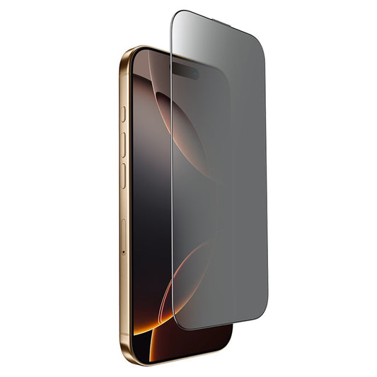 iPhone 17 Pro 2.5D Anti-Spy Full Screen Protector High Aluminium-Silicon Glass Film