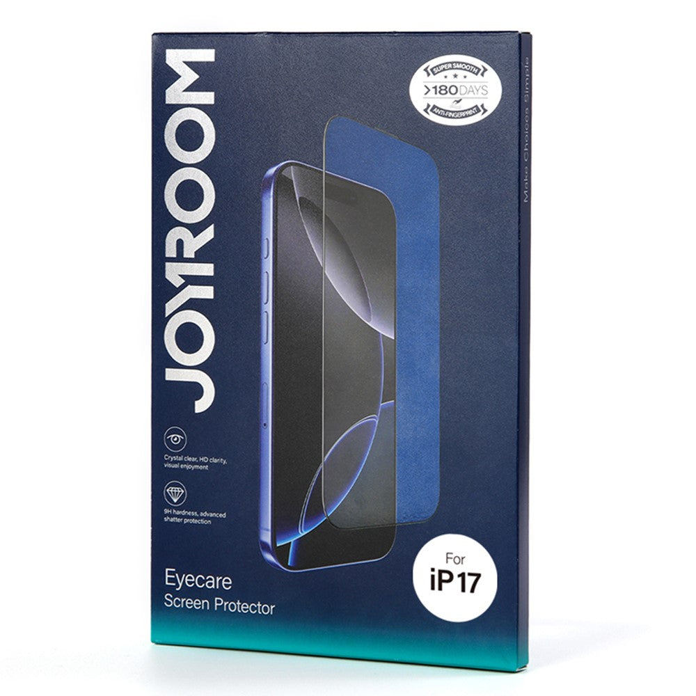 iPhone 17 Screen Protector Eye Protection 2.5D Silk Printing High Aluminium-Silicon Glass Film