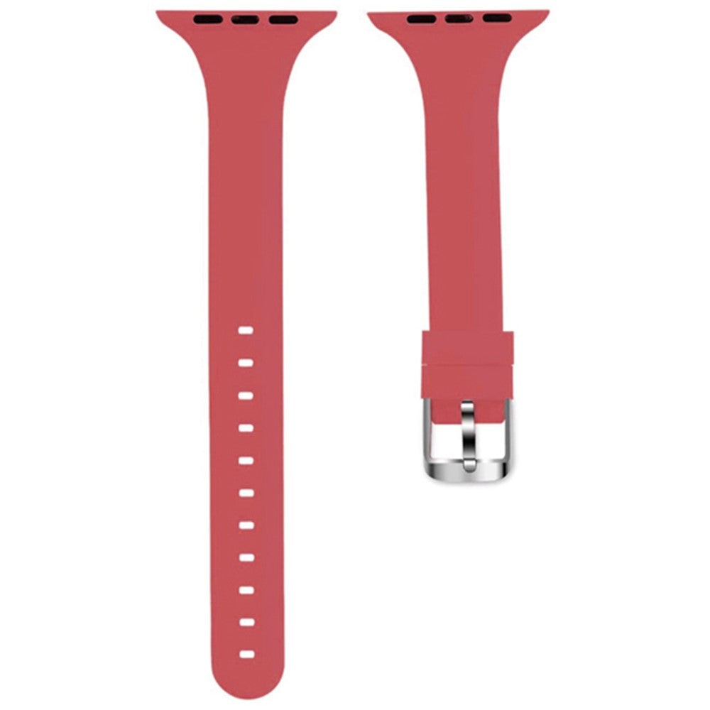 Apple Watch Series 11 10 42mm / 9 8 7 41mm / SE3 SE2 SE 6 5 4 40mm / 3 2 1 38mm Band Soft Silicone Watch Strap