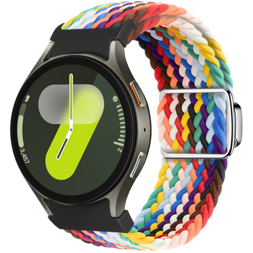 Samsung Galaxy Watch FE 40mm / Watch7 / 6 / 6 Classic / 5 / 5 Active / 5 Pro / 4 / 4 Classic / 4 Active Braided Watch Band Magnetic Strap