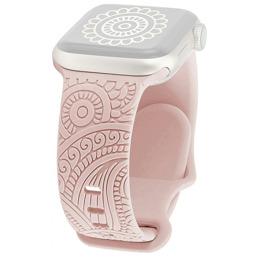 Silicone Strap for Apple Watch Ultra 3 2 1 49mm / Series 11 10 46mm / 9 8 7 45mm / SE3 SE2 SE 6 5 4 44mm / 3 2 1 42mm