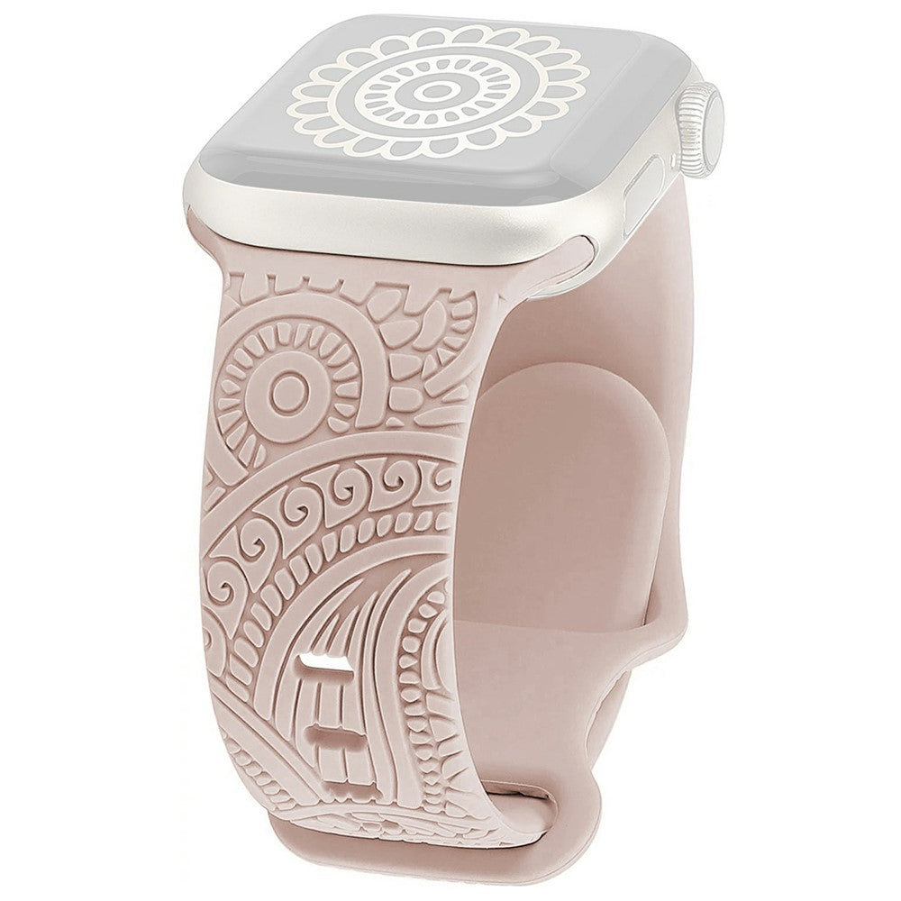 Silicone Strap for Apple Watch Ultra 3 2 1 49mm / Series 11 10 46mm / 9 8 7 45mm / SE3 SE2 SE 6 5 4 44mm / 3 2 1 42mm