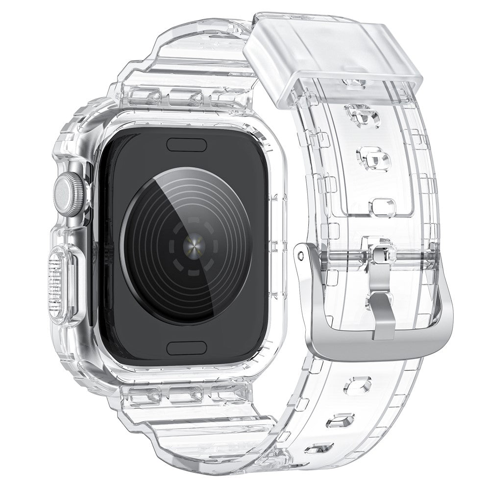 Apple Watch Series 10 42mm TPU Watch Band+Case Cover Integrated Design