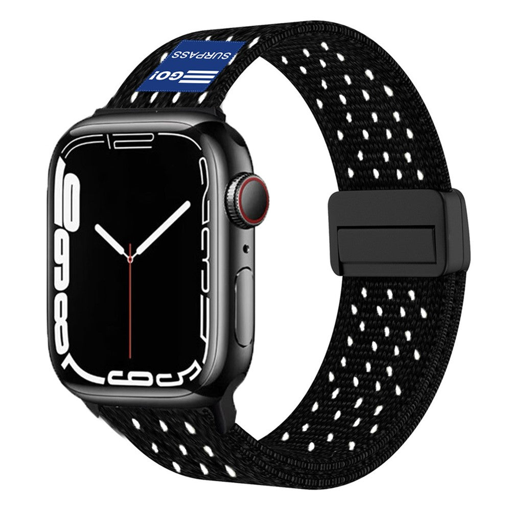 Watch Band For Apple Watch Ultra 3 2 1 49mm / Series 11 10 46mm / 9 8 7 45mm / SE3 SE2 SE 6 5 4 44mm / 3 2 1 42mm Nylon Sport Breathable Strap