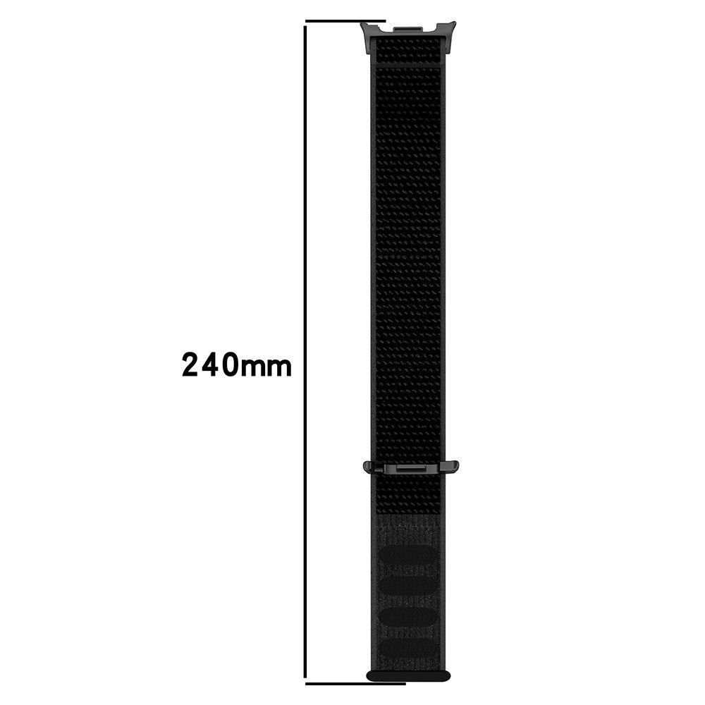 Watch Strap for Samsung Galaxy Watch8 44mm / 40mm / Watch8 Classic 46mm Magic Tape Nylon Woven Band