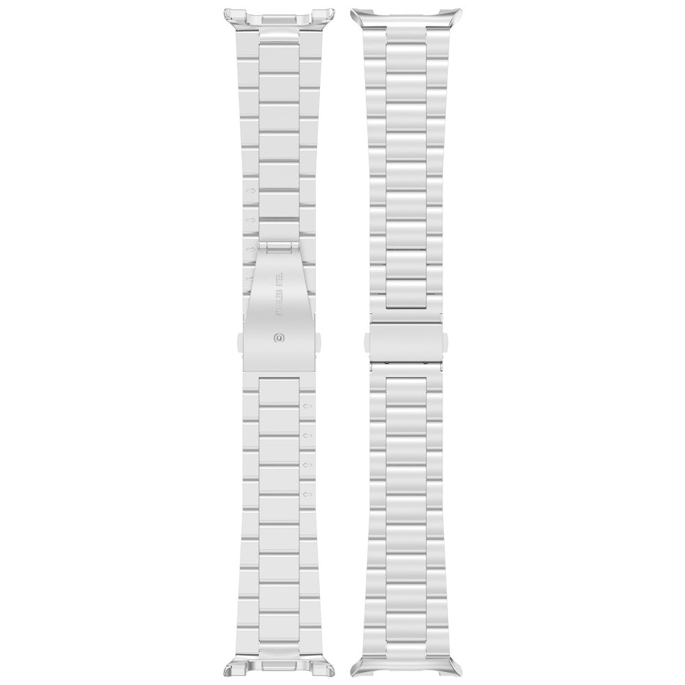 3-Bead Watch Strap for Samsung Galaxy Watch8 44mm / 40mm / Watch8 Classic 46mm Stainless Steel Wrist Band